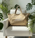 Grand sac shopping - personnalisé prénom