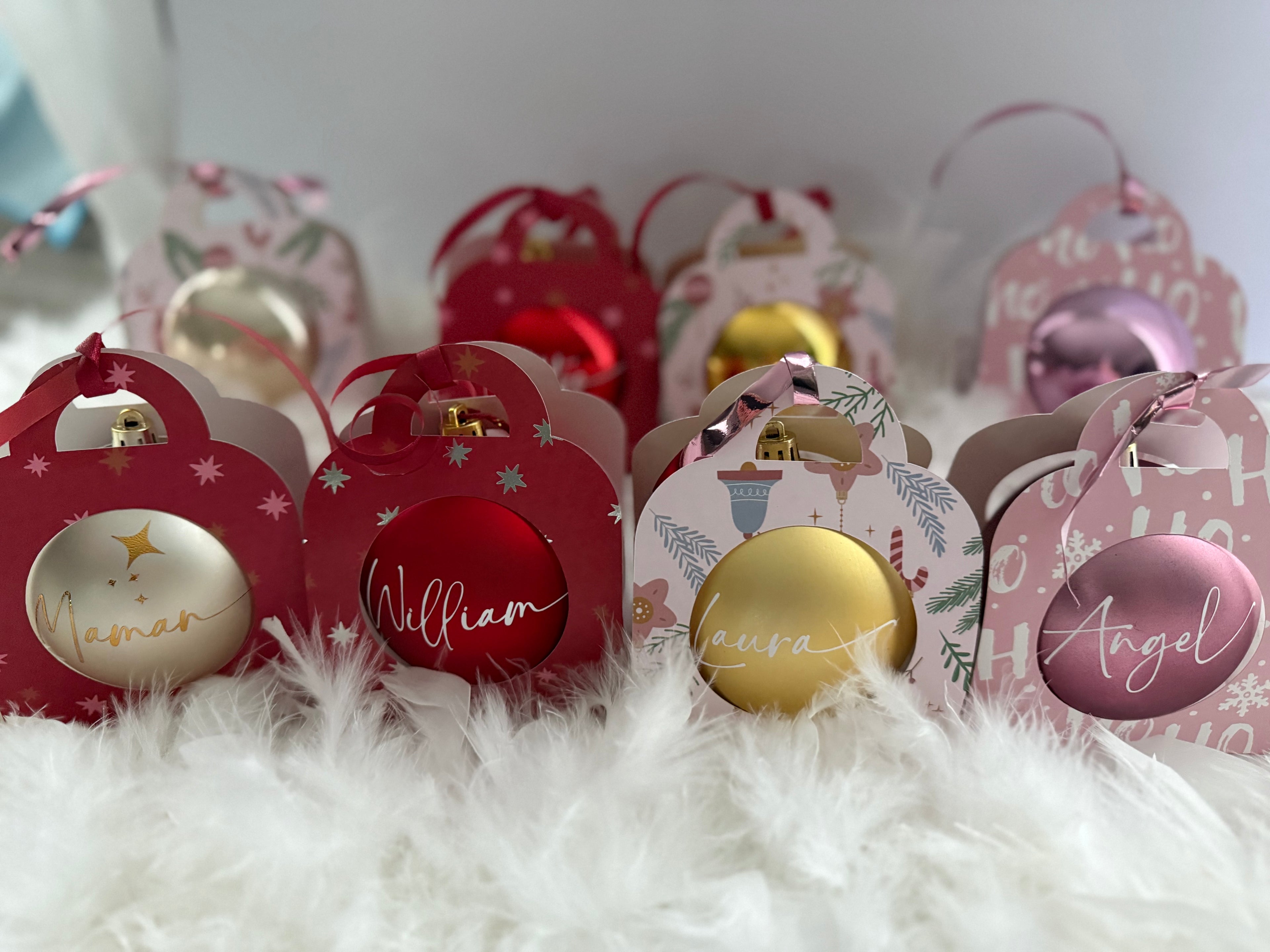 Boule de noël personnalisée