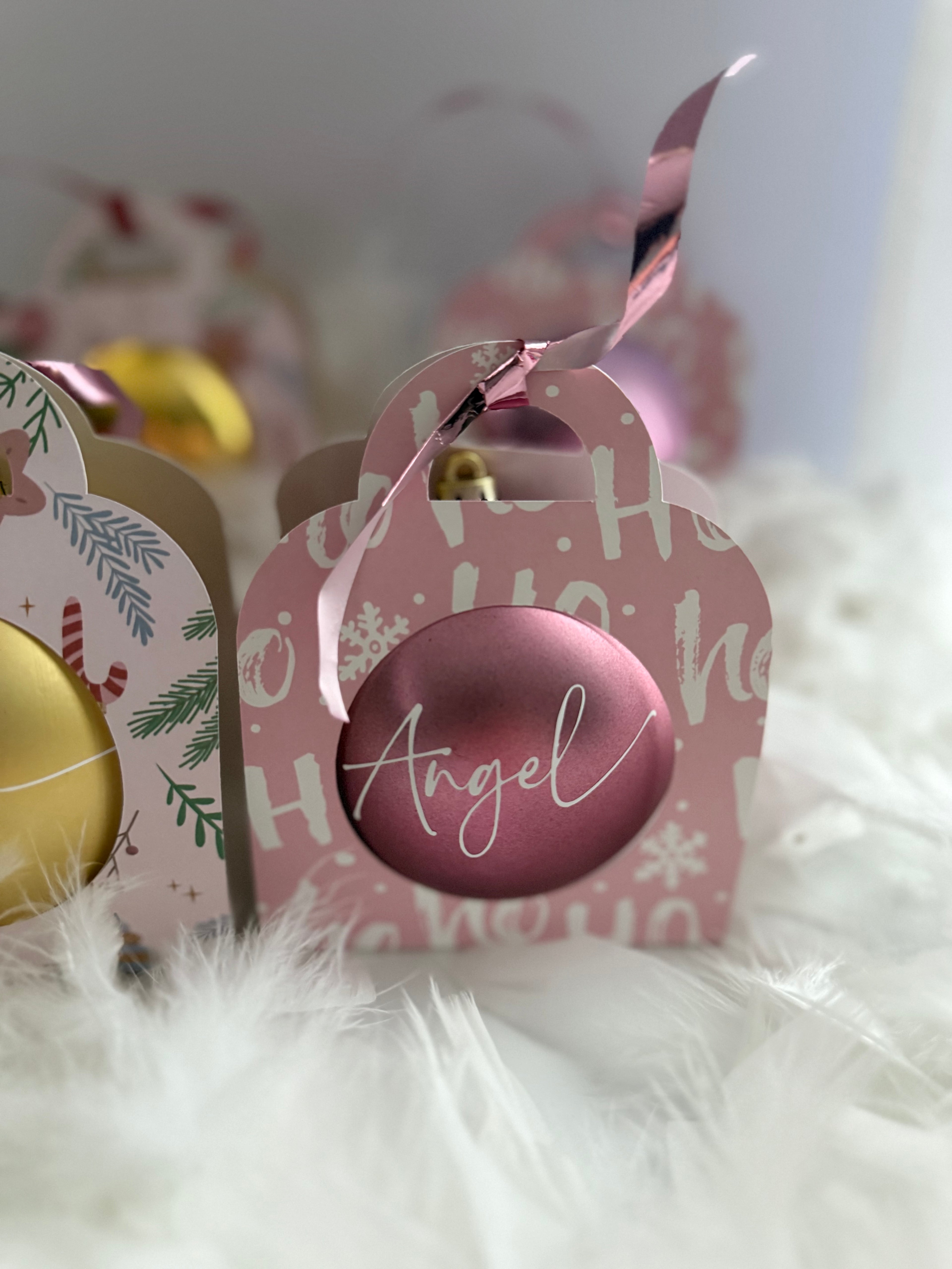 Boule de noël personnalisée