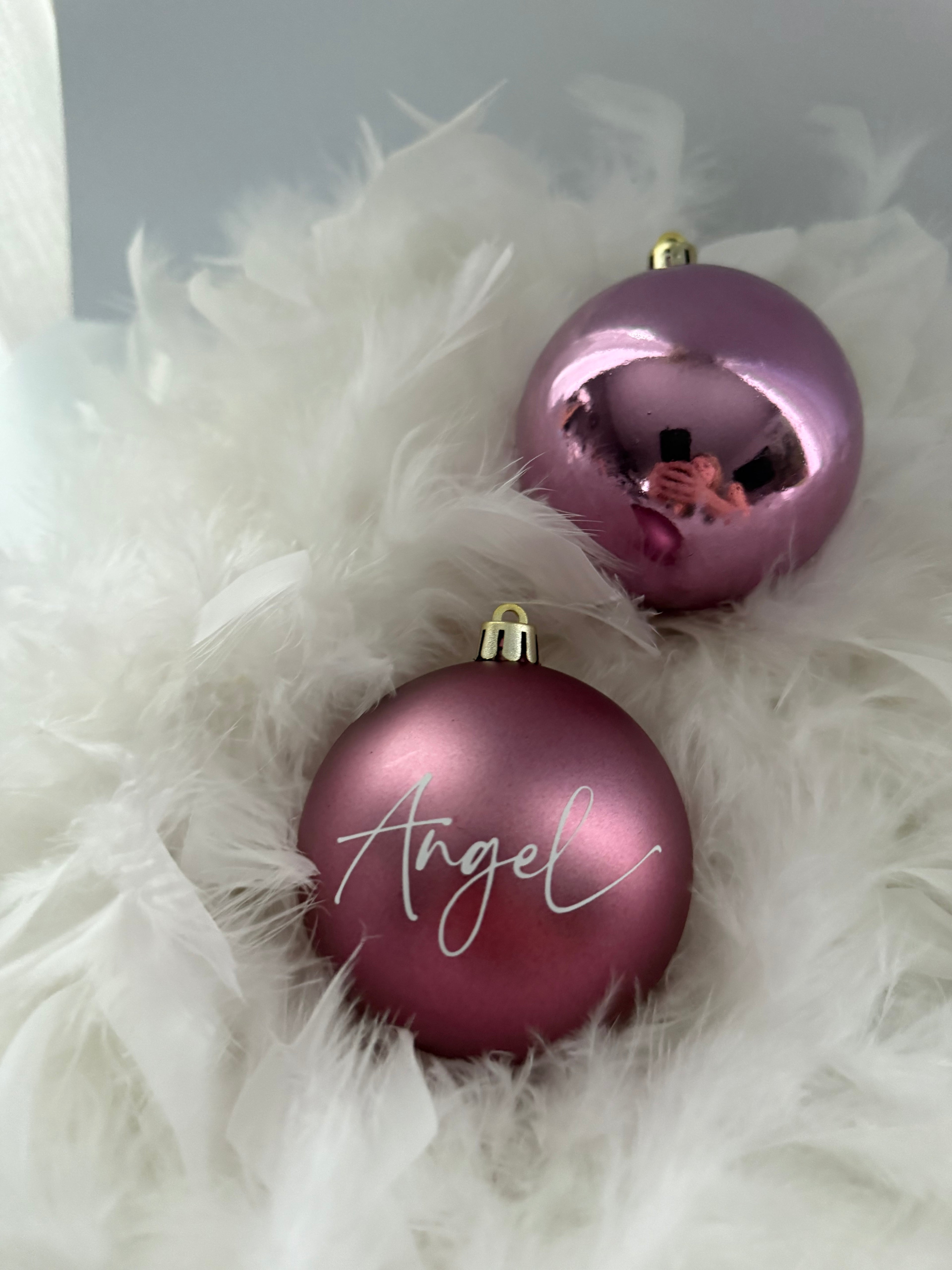 Boule de noël personnalisée