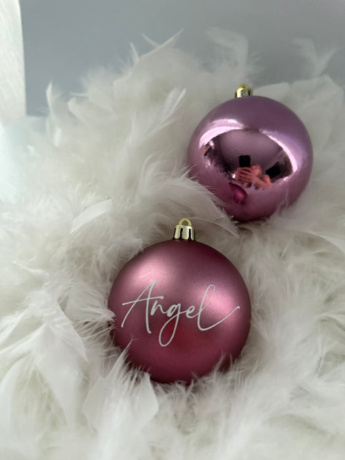 Boule de noël personnalisée