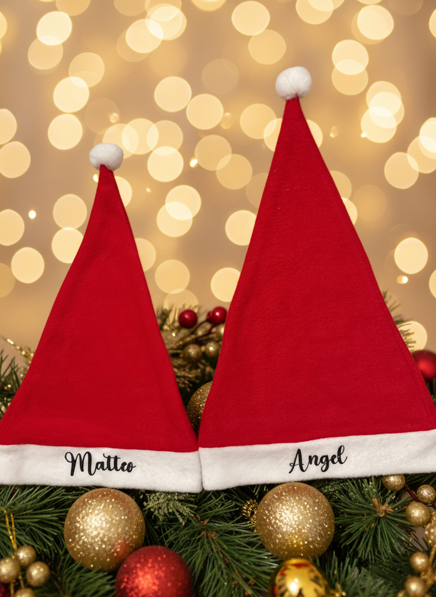 Bonnet de Noël Personnalisé – Pour Petits et Grands !
