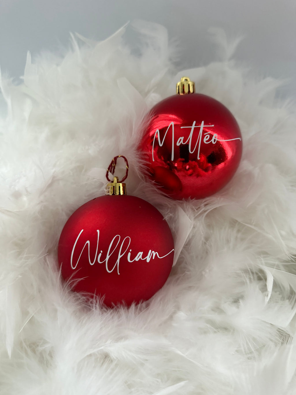 Boule de noël personnalisée