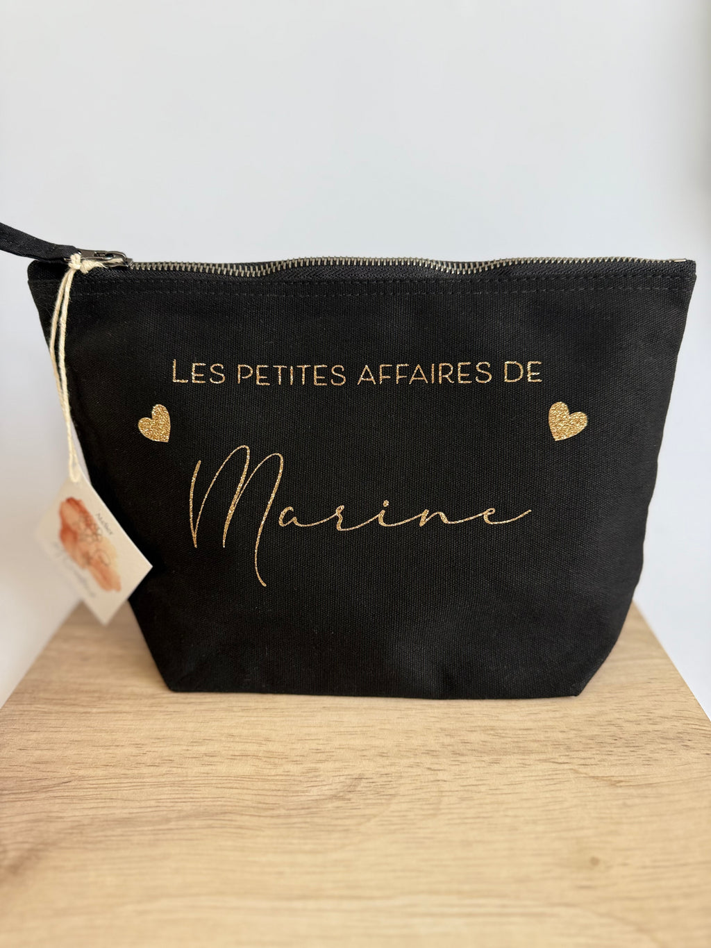 Trousse personnalisée « les petites affaires de… »