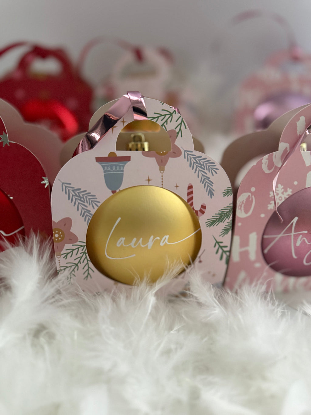 Boule de noël personnalisée