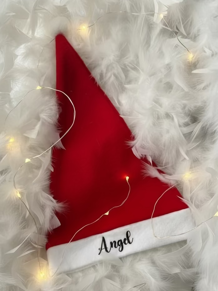 Bonnet de Noël Personnalisé – Pour Petits et Grands !